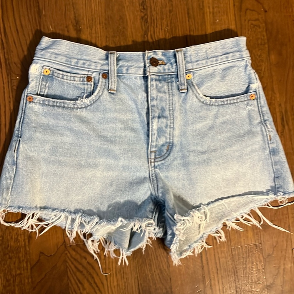 Madewell denim cutoffs